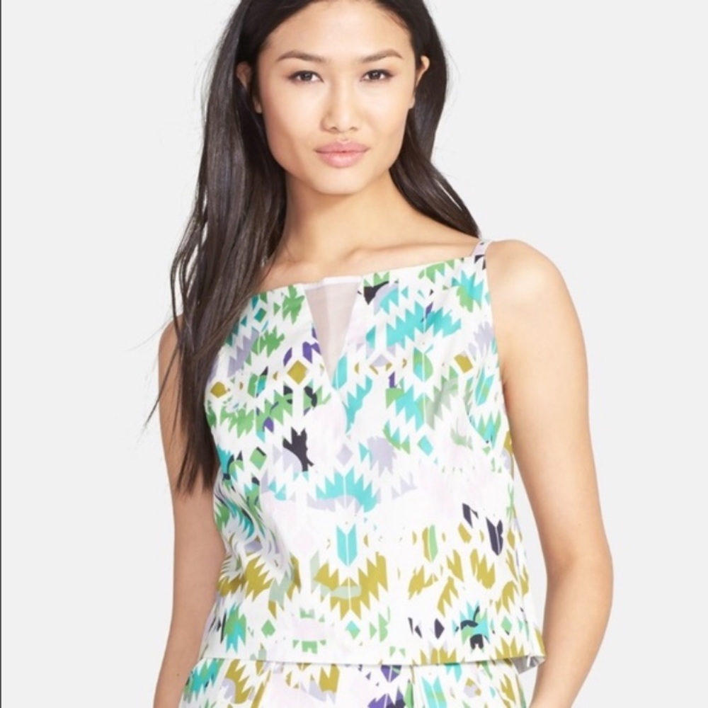 Molly Mosaic Crop Tank